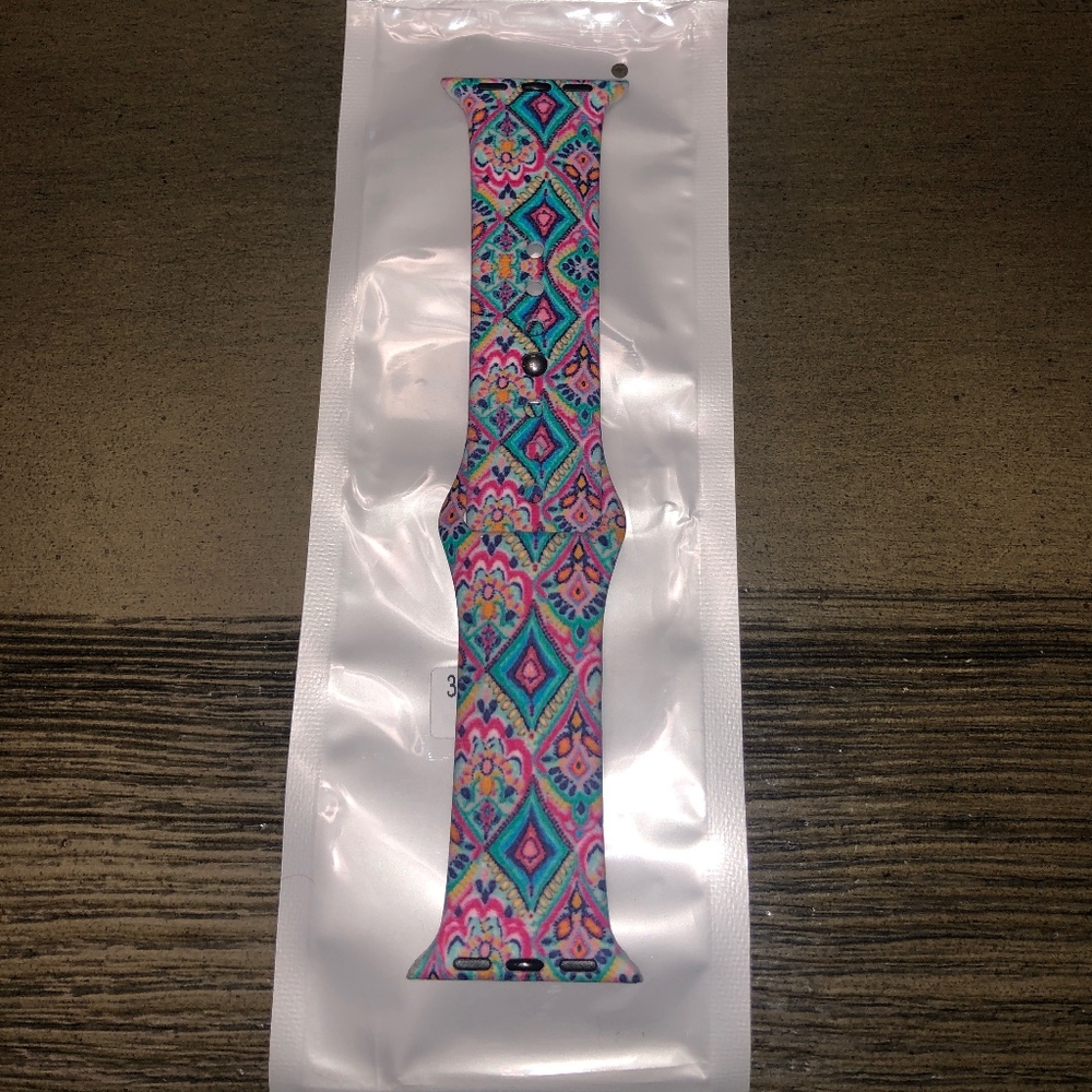 Custom Apple Watch Band Aztec Print